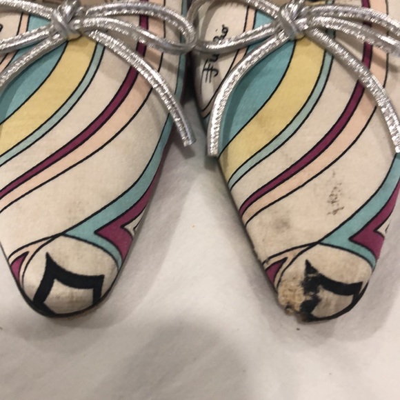 BEAUTIFUL, COLORFUL PUCCI HEELS - Picture 3 of 4